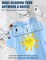 Ruler Guide for Vinyl Alignment, T Shirt Rulers to Center Designs Pocket Logo, Tee Measurement Template, Craft Sewing Supplies Accessories Tools for Cricut Heat Press HTV Heat Transfer Vinyl